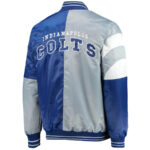 Indianapolis Colts NFL Tricolor Satin Jacket