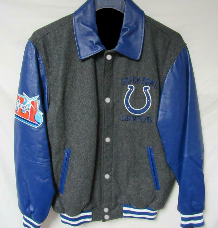 Maker of Jacket NFL Indianapolis Colts Super Bowl Champions Varsity