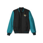 Jacksonville Jaguars NFL Black And Blue Bomber Jacket