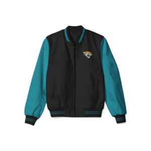 Jacksonville Jaguars NFL Black And Blue Bomber Jacket