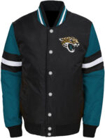 Jacksonville Jaguars NFL Multicolor Windbreaker Jacket