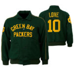 Jordan Love Green Bay Packers  Varsity Jacket
