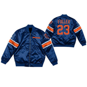 Kyle Fuller 23 Chicago Bears NFL Satin Jacket