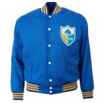 Los Angeles Chargers 1960 Authentic Bomber Jacket Front