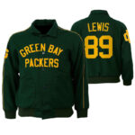 Marcedes Lewis Green Bay Packers NFL Varsity Jacket