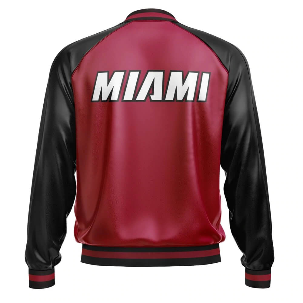 Miami Heat NBA Varsity Bomber Jacket