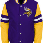 Minnesota Vikings NFL Multicolor Windbreaker JacketMinnesota Vikings NFL Multicolor Windbreaker Jacket
