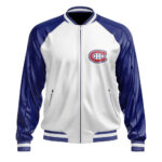 Montreal Canadians Leather NFL Bomber Jacket