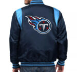 NFL Team Tennessee Titans Satin Snap Jacket