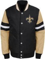 New Orleans Saints NFL Multicolor Windbreaker Jacket