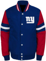 New York Giants NFL Multicolor Windbreaker Jacket