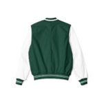 New York Jets NFL Green And White Bomber Jacket