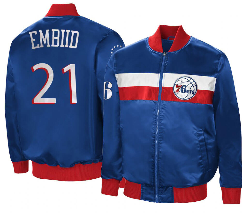 Philadelphia 76ers Joel Embiid The Ambassador Jacket - Maker of Jacket