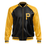 Pittsburgh Pirates MLB Leather Bomber Jacket