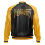 Pittsburgh Pirates MLB Leather Bomber Jacket