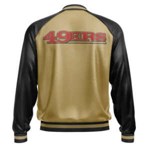 San Francisco 49ers NFL Leather Bomber Jacket