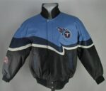 Tennessee Titans NFL Jeff Hamilton Leather Jacket