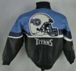 Tennessee Titans NFL Jeff Hamilton Leather Jacket