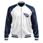 Tennessee Titans NFL Leather Bomber Jacket