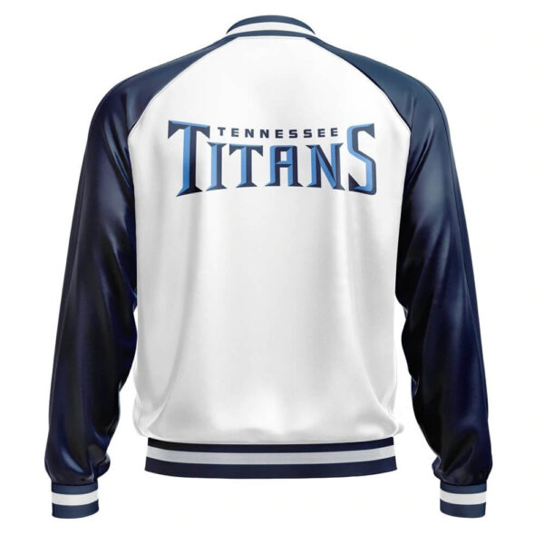 Tennessee Titans NFL Leather Bomber Jacket