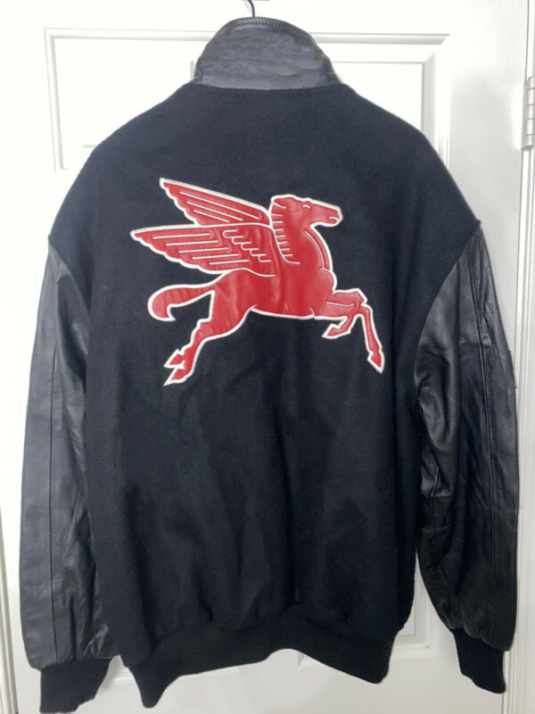 Vintage Nascar 50th Anniversary Varsity Jacket Back