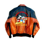 Vintage New Millennium Bomber Leather Jacket
