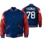 Andrew Thomas NFL New York Giants Varsity Jacket