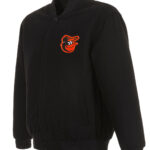 Baltimore Orioles MLB Black Wool Jacket