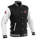 Black MLB Arizona Diamondbacks Baseball Jacket