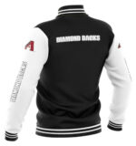 Black MLB Arizona Diamondbacks Baseball Jacket