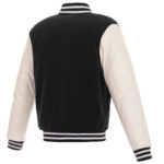 Black White Boston Bruins Varsity Jacket