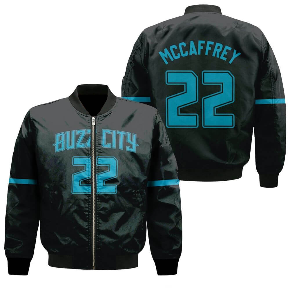 Carolina Panthers Christian Mccaffrey NFL Satin Jacket Carolina Panthers Christian Mccaffrey NFL Satin Jacket