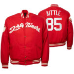 George Kittle NFL San Francisco 49ers Satin Jacket