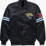 Jacksonville Jaguars Black NFL Satin Jacket
