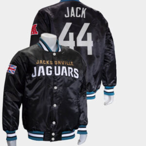 Jacksonville Jaguars Myles Jack NFL Satin Jacket