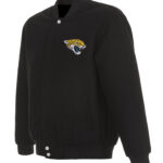 Jacksonville Jaguars NFL Wool Black Jacket