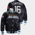 Jacksonville Jaguars Trevor Lawrence NFL Satin Jacket