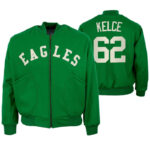 Jason Kelce NFL Philadelphia Eagles Varsity Jacket