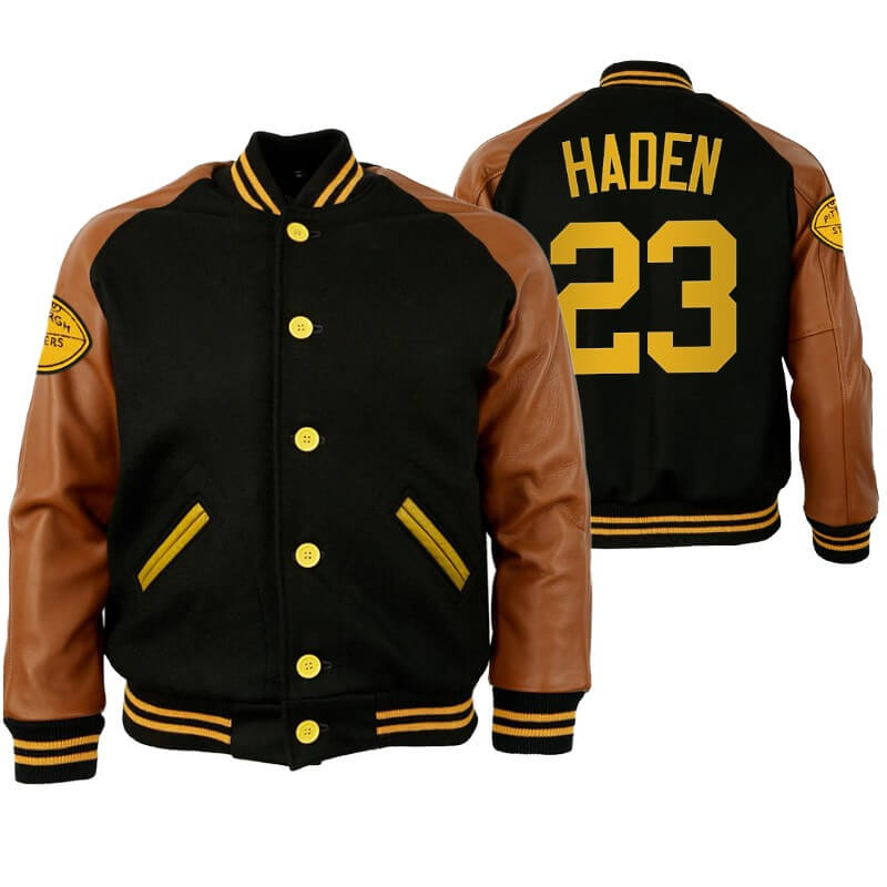 mens steelers varsity jacket