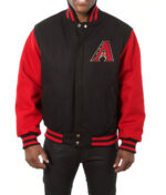 MLB Arizona Diamondbacks Two Tone Varsity Jacket