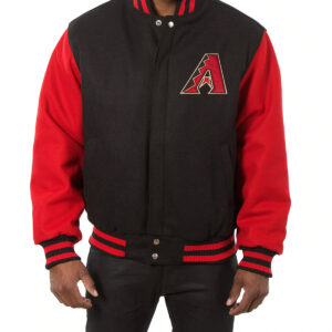 MLB Arizona Diamondbacks Two Tone Varsity Jacket
