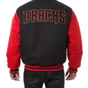 MLB Arizona Diamondbacks Two Tone Varsity Jacket