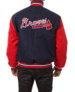 MLB Atlanta Braves Two Tone Varsity Jacket