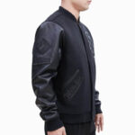 MLB Chicago White Sox Black Varsity Jacket