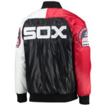 MLB Chicago White Sox Tricolor Satin Jacket