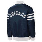 MLB Navy Chicago White Sox The Captain Satin Jacket