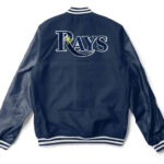 MLB Tampa Bay Rays Letterman Varsity Jacket