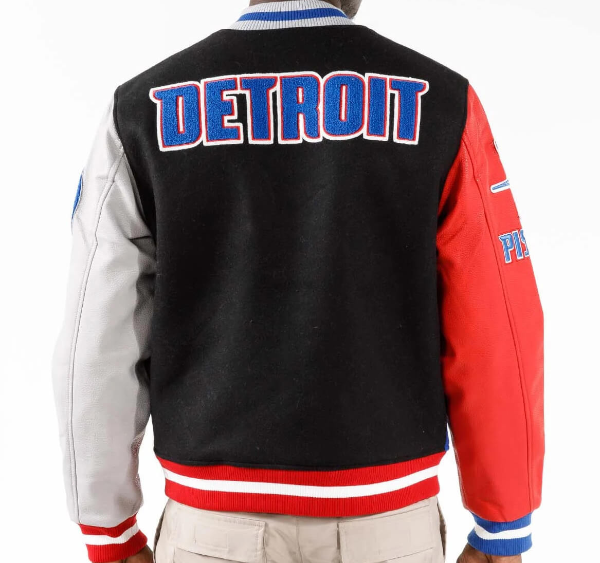 Detroit Pistons 313 Varsity Jacket