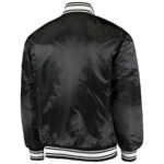 NFL Black New Orleans Saints Satin Jacket