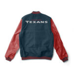 NFL Houston Texans Navy And Red Varsity Jacket